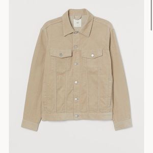 HM Corduroy Jacket Beige